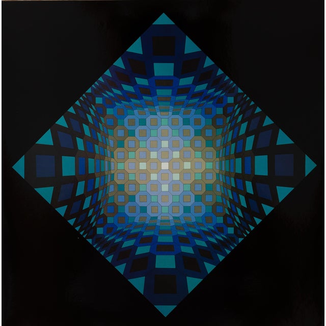 Victor Vasarely, OKTA STRI, Etching For Sale