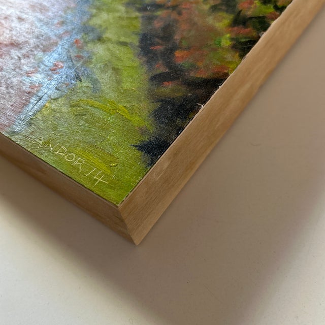 Paint Original Oil on Board Painting by Susan Landor Keegin For Sale - Image 7 of 11