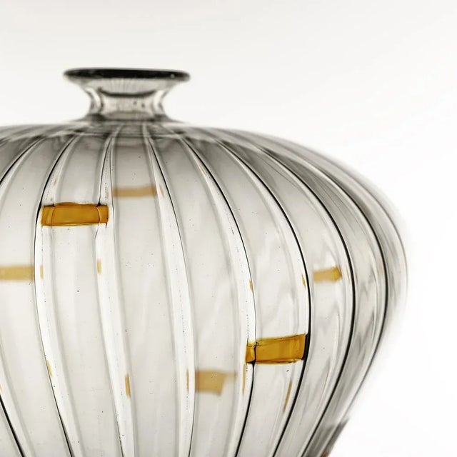 1970s Italian Murano Glass Vessel by Orlando Zenaro, 1970s For Sale - Image 5 of 7