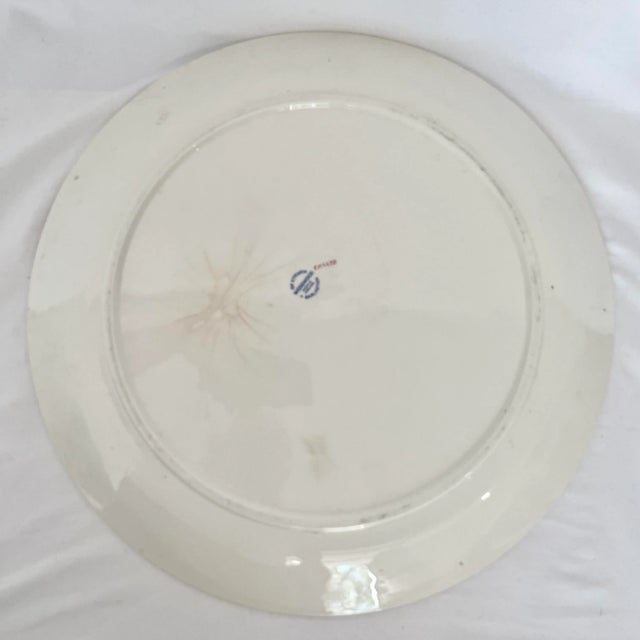 Wedgwood of Etruria & Barlaston Floral Platter, Made in England For Sale - Image 11 of 13
