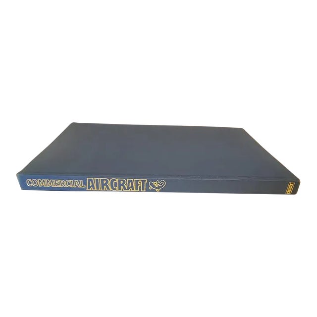 Commercial Aircraft Vintage Hardcover Book For Sale