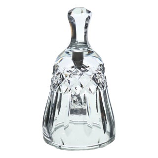 Waterford Lismore Crystal Dinner Bell - Elegant Irish Craftsmanship - Luxe Décor Accent or Refined Gift for Collectors For Sale
