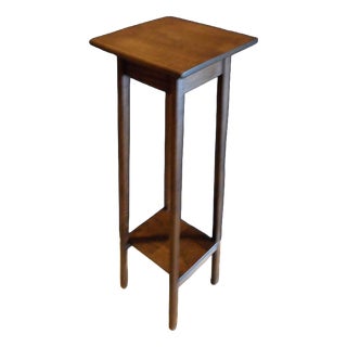 Antique Oak Side Table, 1890s For Sale