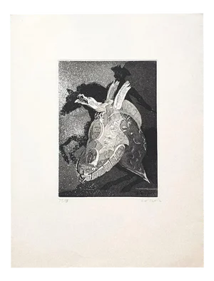 Christian Despic, Sea Creature, Etching, 20th Century