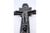 Silver Silver Crucifix with Wooden Interior with Reliefs For Sale - Image 8 of 9
