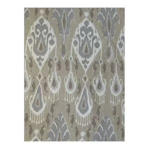 G P & J Baker Ikat Bokhara Linen Parchment Fabric 3 1/2 Yards