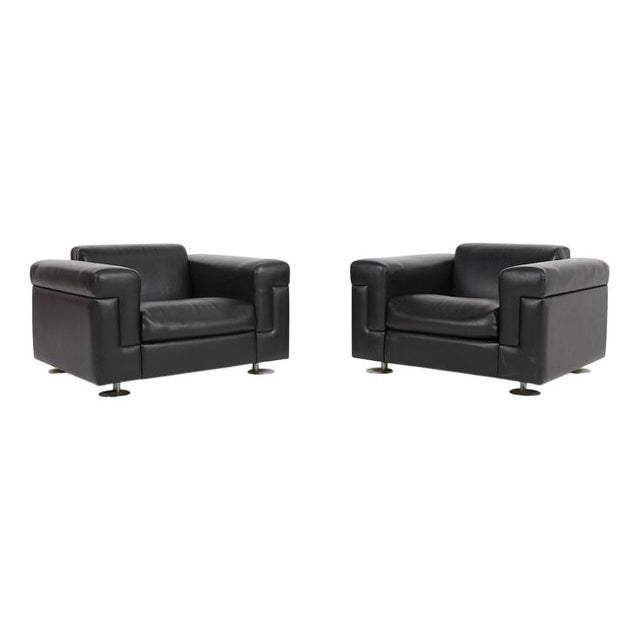 Textile Chairs by Osvaldo Borsani for Tecno, Set of 2 For Sale - Image 7 of 7