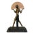 1980s Art Deco Raymonde Guerbe for Max Le Verrier Style Egyptian Lamp by Sarsaparilla For Sale
