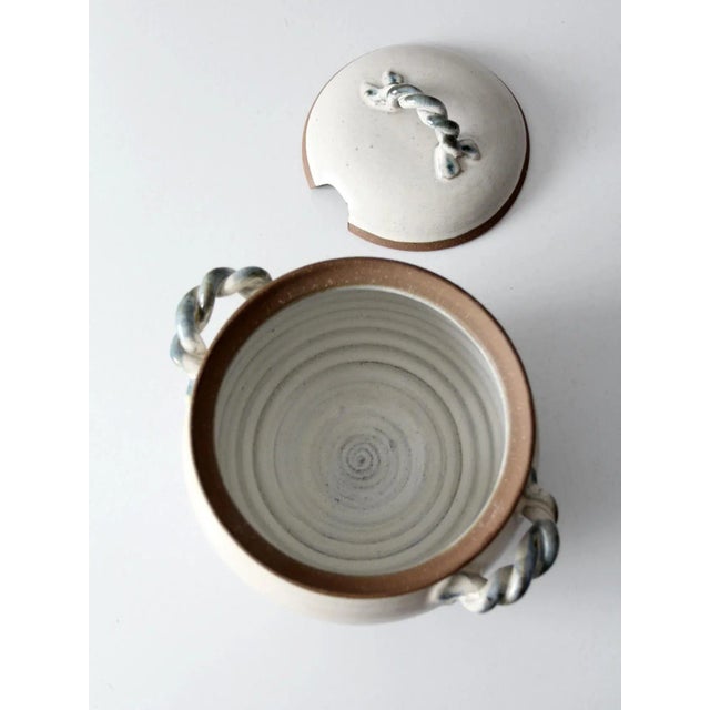 Vintage Studio Pottery Tureen For Sale - Image 11 of 13