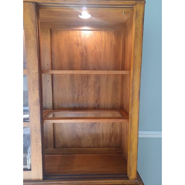 Ethan Allen Tango Collection China Hutch Chairish