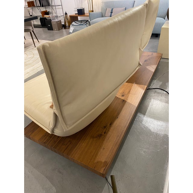 Leather Reclining Lounge Sofa, Label: Koinor Modern Leather Seating For Sale - Image 10 of 17