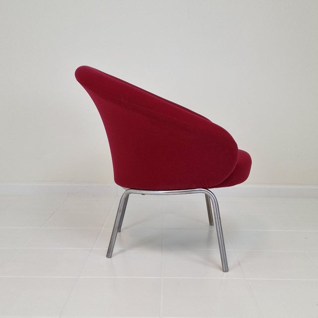 Red Model F570 Lounge Chairs by Pierre Paulin for Artifort, 1963, Set of 2 For Sale - Image 8 of 18