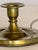 Vintage German Brass Candleholder, with "Germany" stamp. Great patina.