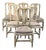 Rococo Dining Chairs, Set of 6 For Sale