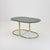 Mid-Century Modern Hollywood Regency Brass Coffee Table with Smoked Glass Top, Italy, 1960s For Sale - Image 6 of 11