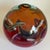 Postmodern Vintage Large Daniel Edler Graffiti Helix Vase For Sale - Image 3 of 8