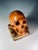 Memento Mori Wooden Sculpture of a Skull For Sale - Image 3 of 8