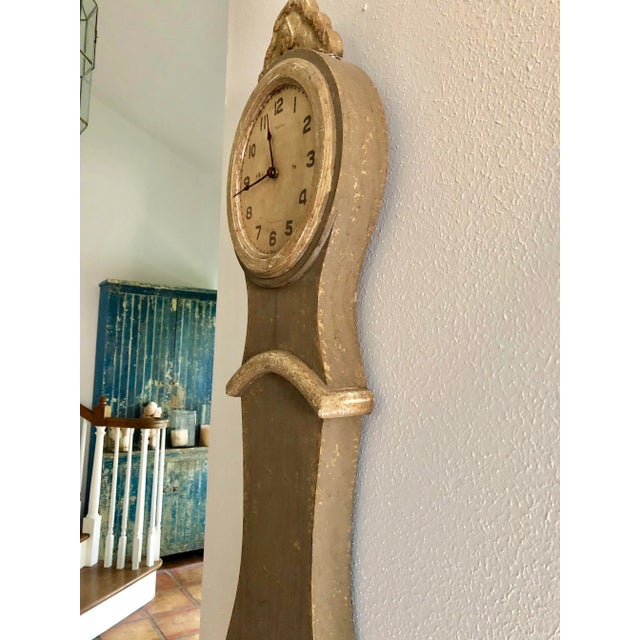 Ornamental & Decorative Materials 1980s French Style Wall Clock, Non Working For Sale - Image 7 of 10