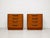 Pair of Vintage Mid century Modern Teak Dressers from G-Plan's iconic Fresco line, c. 1960's. These pieces pack a punch...