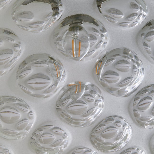 Carlo Scarpa Italian Murano Satin Glass Pendant Light Attributed to Carlo Scarpa, 1935 For Sale - Image 4 of 6