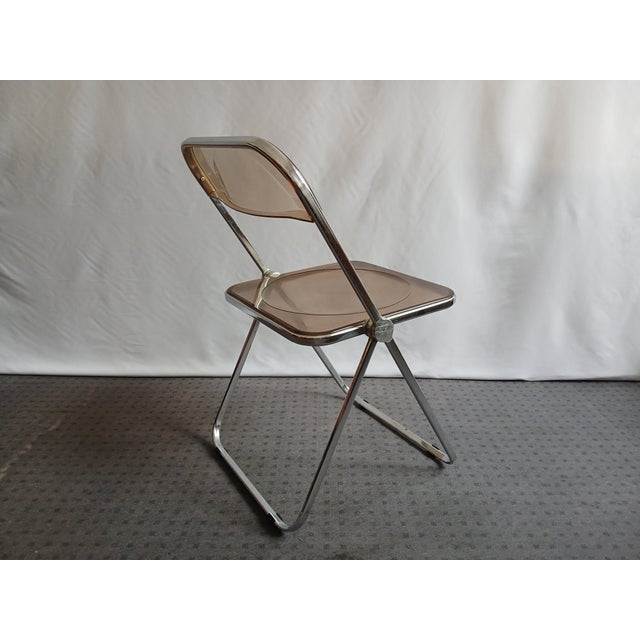 Metal Plia Patent Folding Chair by Giancarlo Piretti for Anonima Castelli, 1970s For Sale - Image 7 of 18