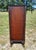 Wood Antique Mahogany Sheet Music Cabinet Stradivara 1930s Era For Sale - Image 7 of 18