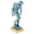 Green After Rodin, Green Modern Figurative Statue, Patinated Bronze For Sale - Image 8 of 8