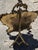 Glass Gilt Brass Rococo Mirror With Easel Back For Sale - Image 7 of 8