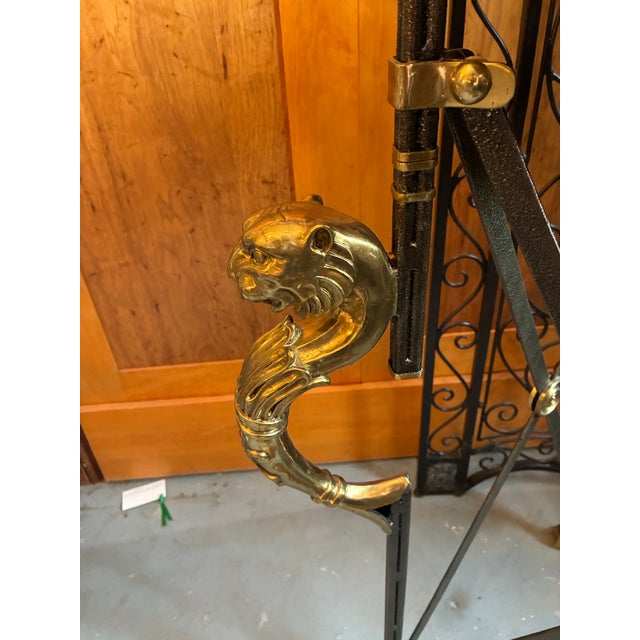 Metal Neoclassical Egyptian Revival Jardiniere, Maitland Smith For Sale - Image 7 of 10
