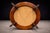 Round Coffee Table in Solid Hardwood & Black Leather, Brazilian Modern, 1970s For Sale - Image 11 of 11