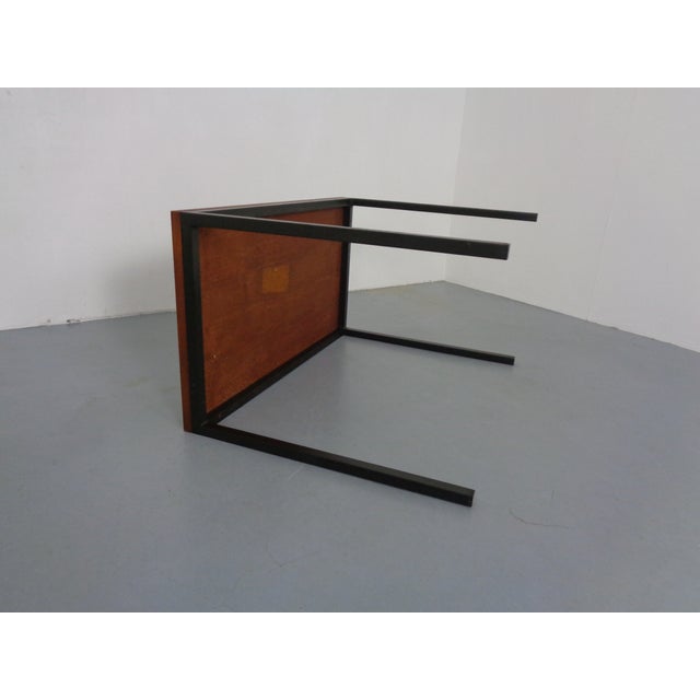Vintage Teak and Steel Desk, Denmark, 1960s For Sale - Image 13 of 18