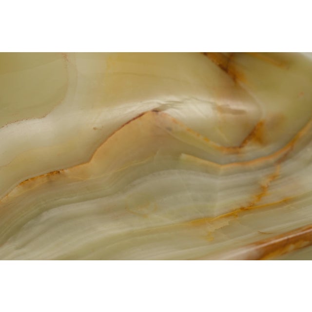 Mid-Century Modern Bowl in Onyx Natural Stone, 1970s For Sale - Image 10 of 11