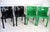 Black Plastic Model 4870 Dining Chairs by Anna Castelli Ferrieri for Kartell, 1980s, Set of 4 For Sale - Image 8 of 14