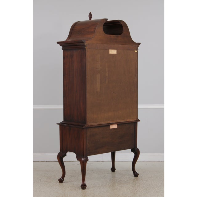 Henkel Harris Model 146 Mahogany 3 Part Highboy For Sale - Image 12 of 15