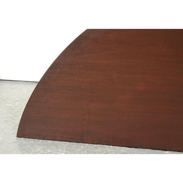 George III Demi Lune Hall Side End Table, 1800s For Sale - Image 11 of 15