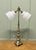 Metal Brass Twin Angled Reading Lamp, 1920 For Sale - Image 7 of 8
