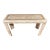 Tessellated Fossil Console Sofa Table Attributed to Maitland Smith For Sale