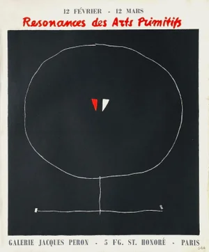 1960 Thomas Gleb Jacques Perron Gallery Signed Poster