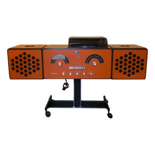 Cubo RR 126 FO Radiophonograph by Fratelli Castiglioni for Brionvega, Italy, 1960s For Sale
