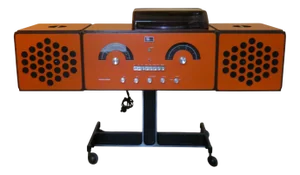 Cubo RR 126 FO Radiophonograph by Fratelli Castiglioni for Brionvega, Italy, 1960s