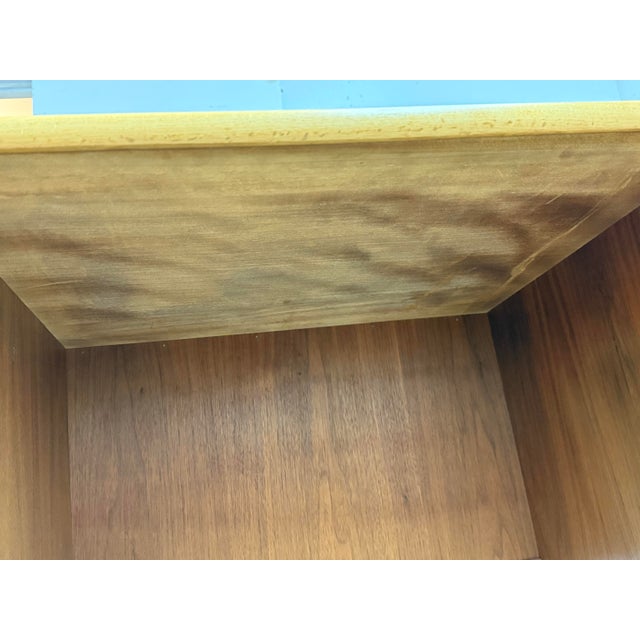 Danish Mid Century Modern Teak Wood Desk With Bookcase + File Drawer For Sale - Image 12 of 12