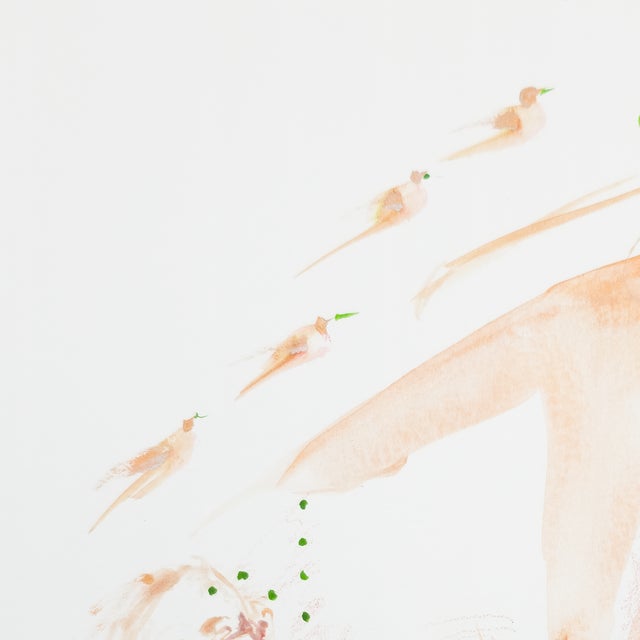 Figurative Flower Beyond Your Grasp - Eva Bouzard-Hui, C. 1998 For Sale - Image 3 of 11