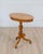 19th Century Swedish Oval Flame Birch Side Table, Circa 1890 For Sale In Atlanta - Image 6 of 9