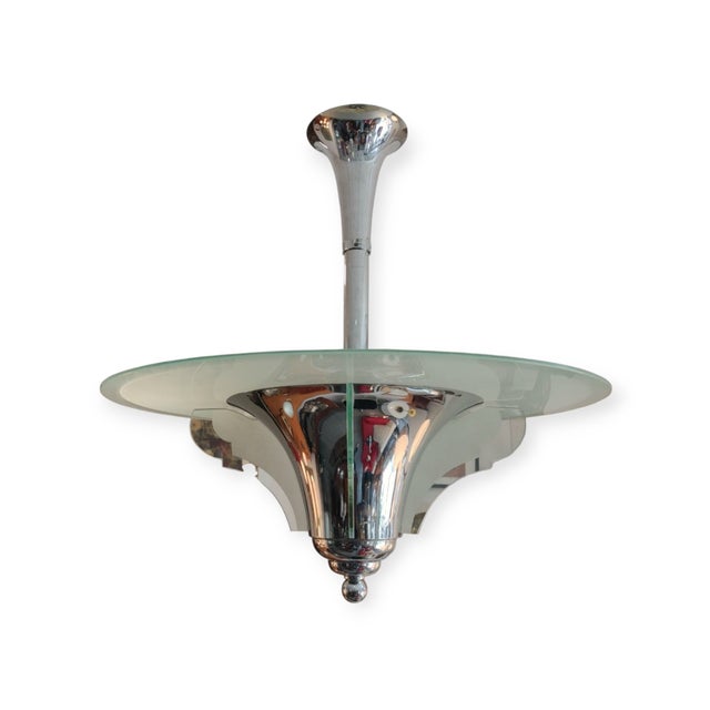 Vintage Art Deco Ceiling Lamp, 1920s For Sale - Image 13 of 13