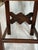 Brown Antique Spanish Colonial Revival Dining Chairs, Set of 6, Hand-Carved Walnut Style Ladderback Chairs For Sale - Image 8 of 13
