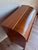 Mid-Century Teak Rolltop Secretary Desk Signed Egon Ostergaard With Label Made in Sweden For Sale - Image 12 of 17