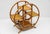 Round Rattan, Bamboo and Wicker Shelf, Italy, 1970s For Sale - Image 10 of 12
