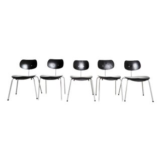 SE68 Chairs by Egon Eiermann for Wilde+Spieth, Set of 5 For Sale