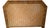 Vintage Faux Bamboo Full Headboard With Herringbone Parquet Rattan, in the Style of Dixie For Sale In Tampa - Image 6 of 10