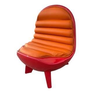 Late 20th Century Disney Imagineering Space Mountain Fiberglass Resin Chair For Sale